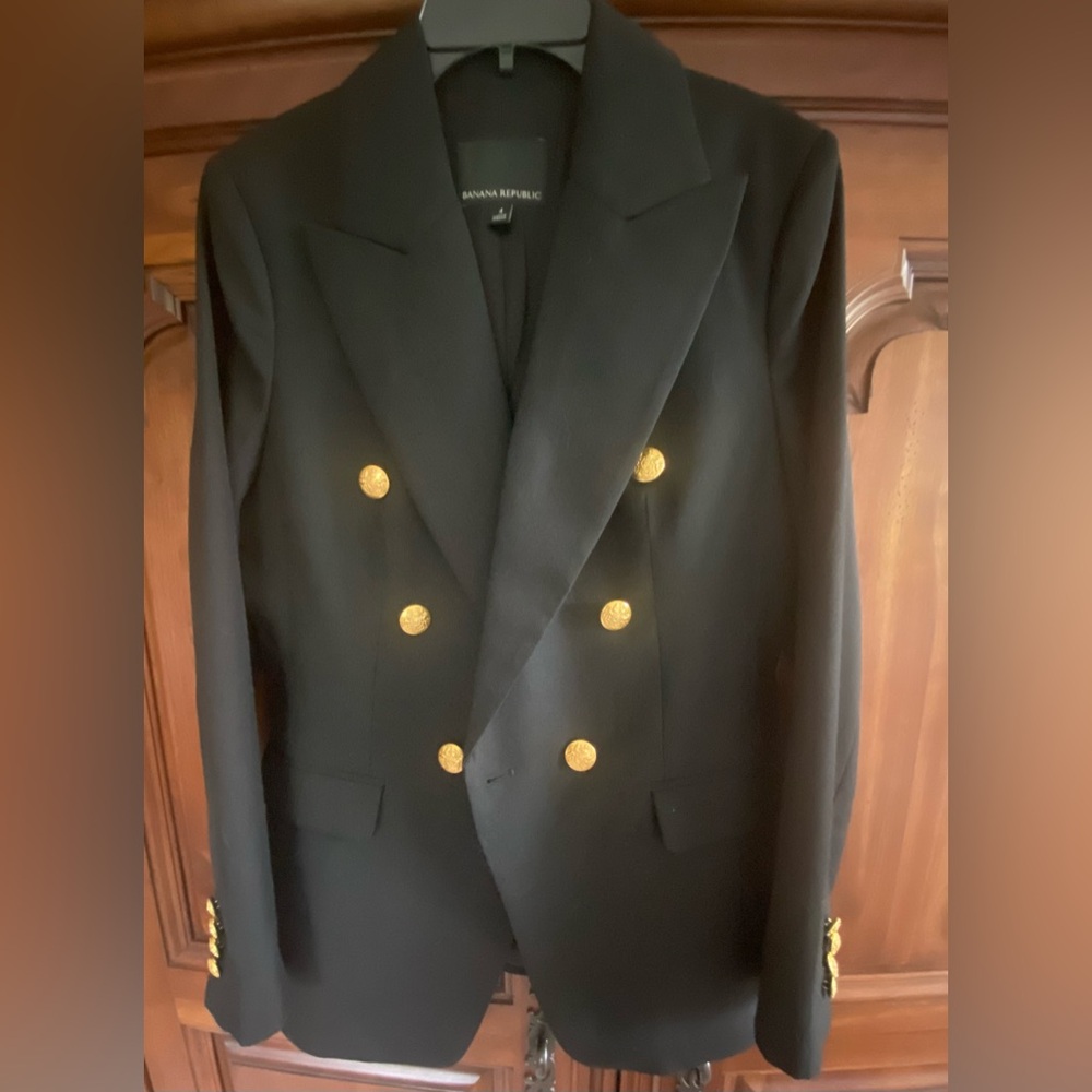 Banana Republic Double Breasted Blazer